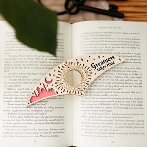 City of Brass Inspired Book Page Holder Noonedesigns The Bookish Box